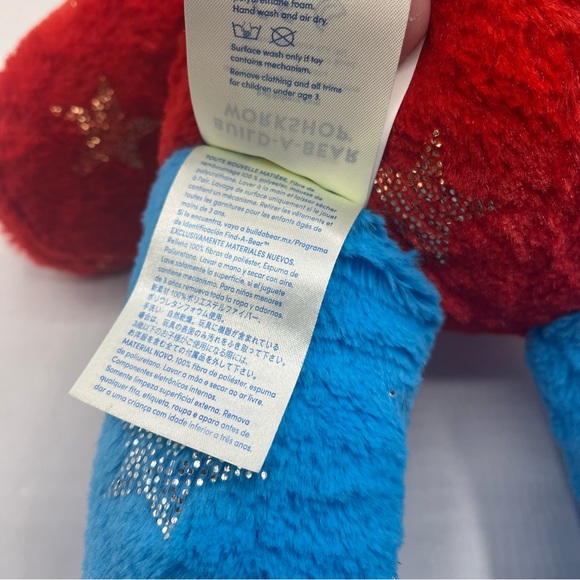 Build A Bear Workshop DC Comics Wonder Woman Teddy Plush 17” Red Blue Stars - Picture 11 of 13